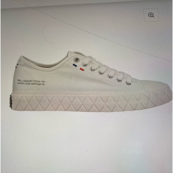 Vegan heritage vulcanized French unisex canvas tennis shoes. Great for summer. - Picture 2 of 4